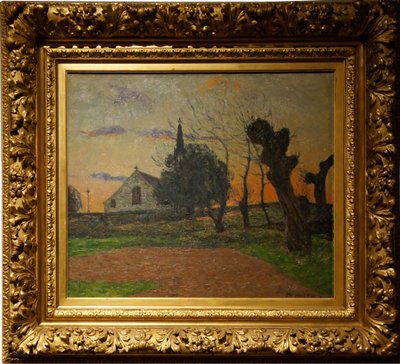 Sunset, Cadol by Maxime Emile Louis Maufra